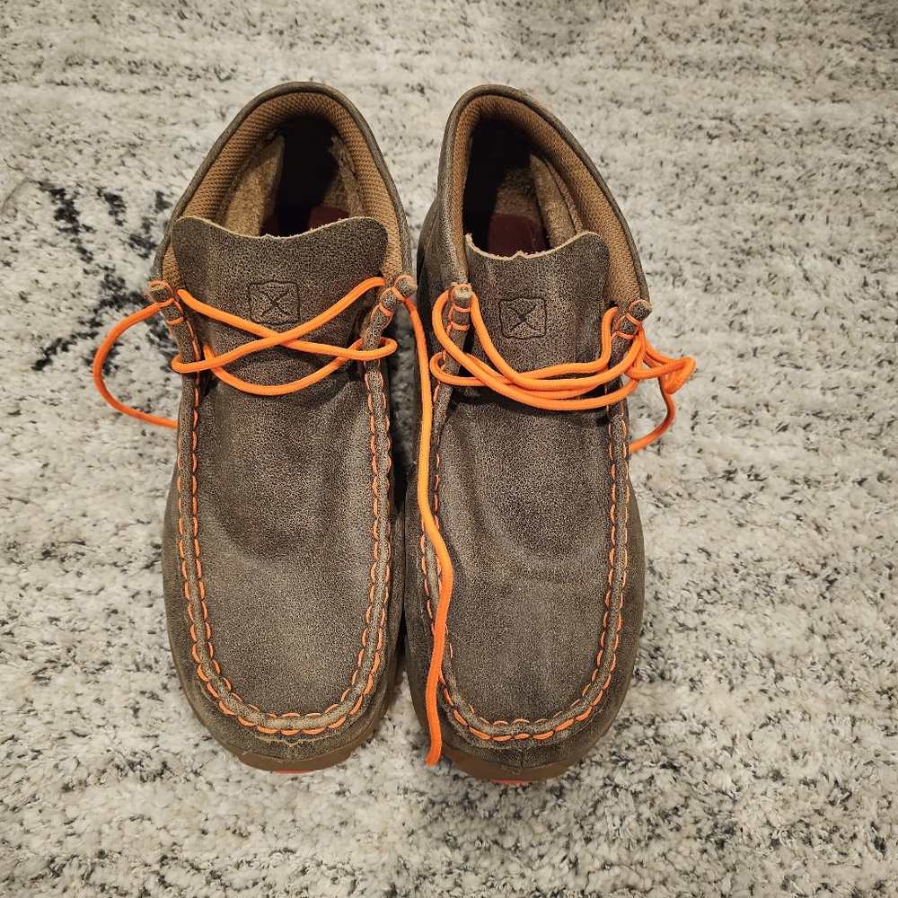 TWISTED X KID'S CHUKKA DRIVING MOC Youth size 5